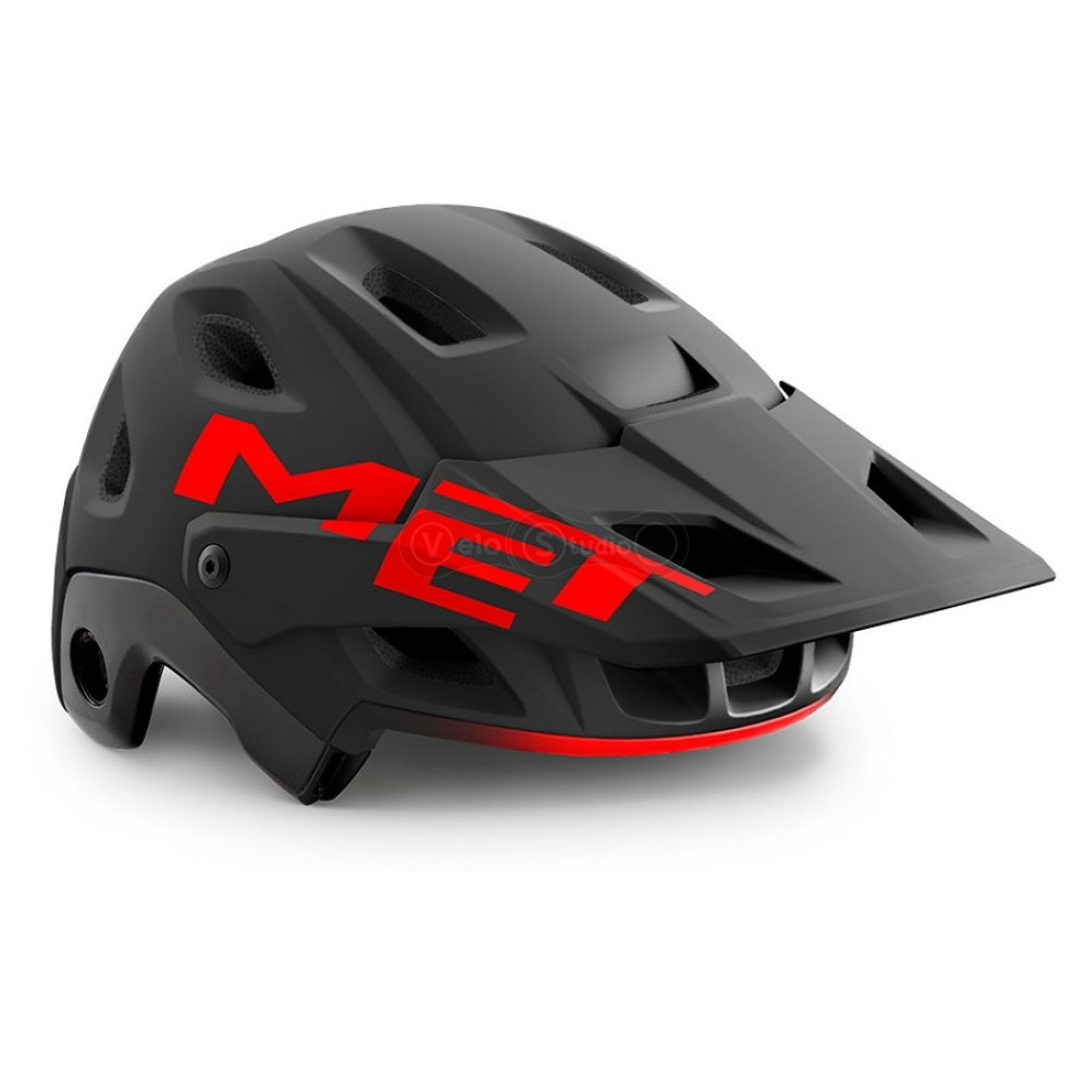 Шлем MET Parachute MCR (Mips) Black Red Matt L (58-61 см)