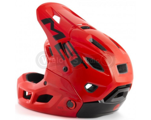 Шлем MET Parachute MCR (Mips) Red Glossy