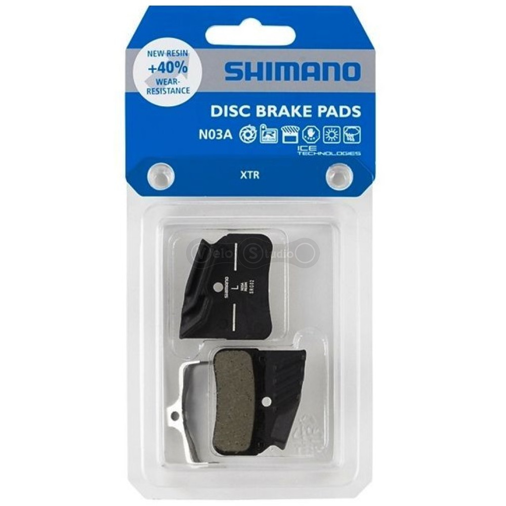 Тормозные колодки Shimano N03A+радиатор органика, Y1XD98010