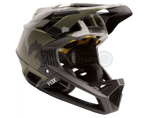 Вело шлем FOX Proframe MIPS Green Camo размер M