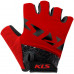 Вело перчатки KLS Cutout красные с эффектом памяти размер M