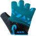 Вело рукавички KLS Cutout сині з ефектом пам'яті розмір M