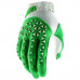 Вело рукавички Ride 100% AIRMATIC Glove Silver Fluo Lime розмір M
