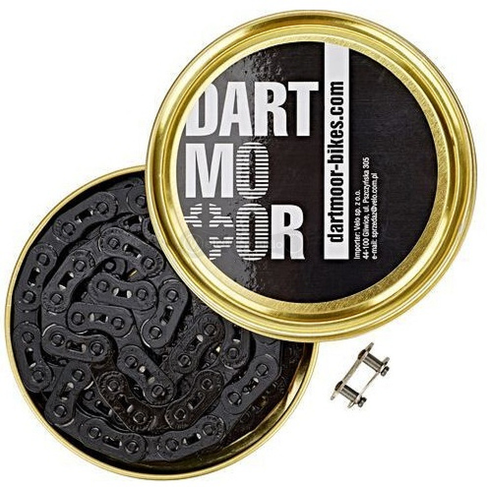 Цепь Dartmoor Core Single Speed Black 1/8 дюйма