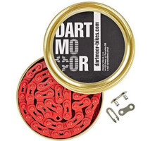 Цепь Dartmoor Core Single Speed Red 3/32 дюйма