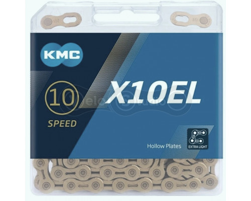 Цепь KMC X10EL 10 скоростей 116 звеньев + замок