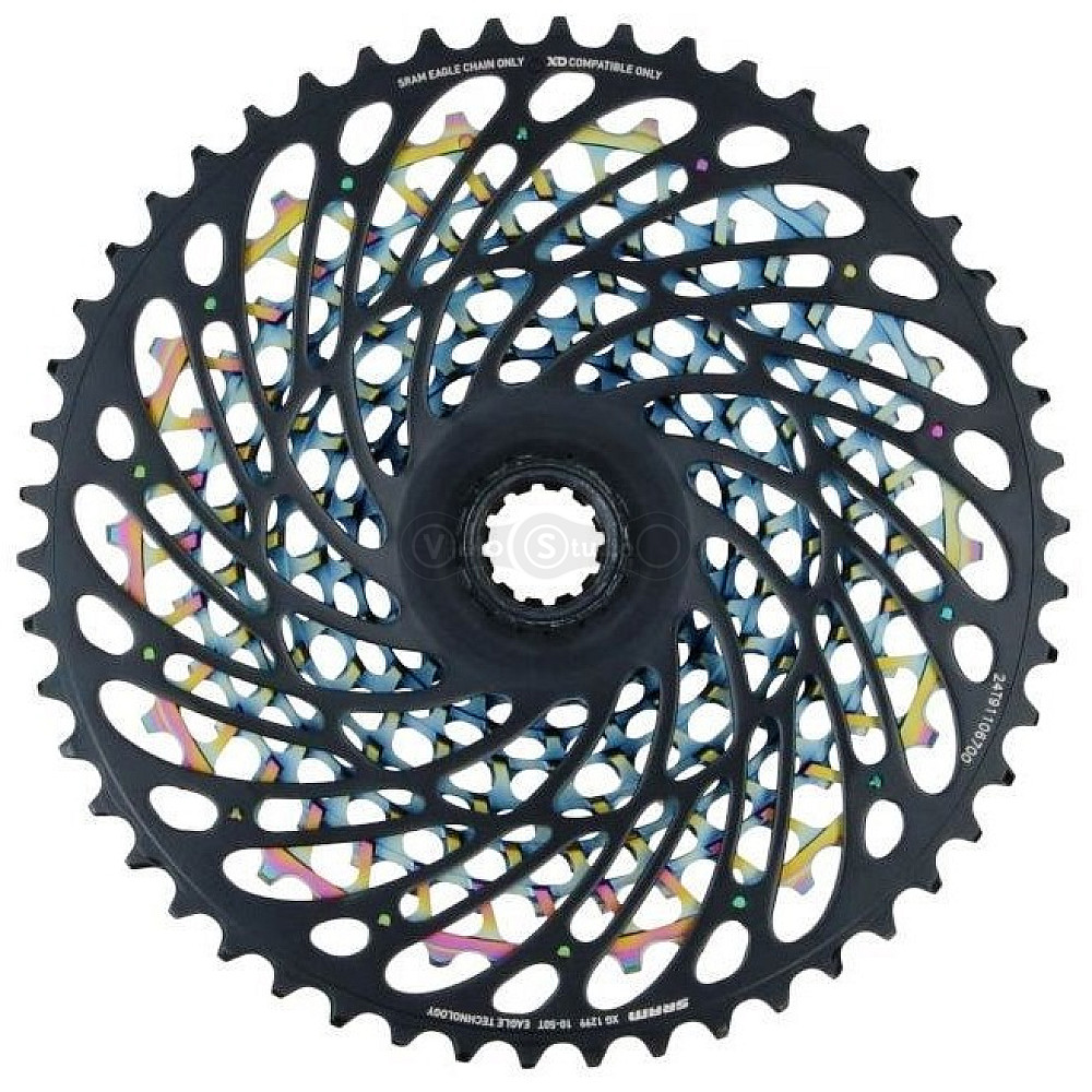 Кассета SRAM XX1 EAGLE XG-1299 Rainbow 12 скоростей 10-50T