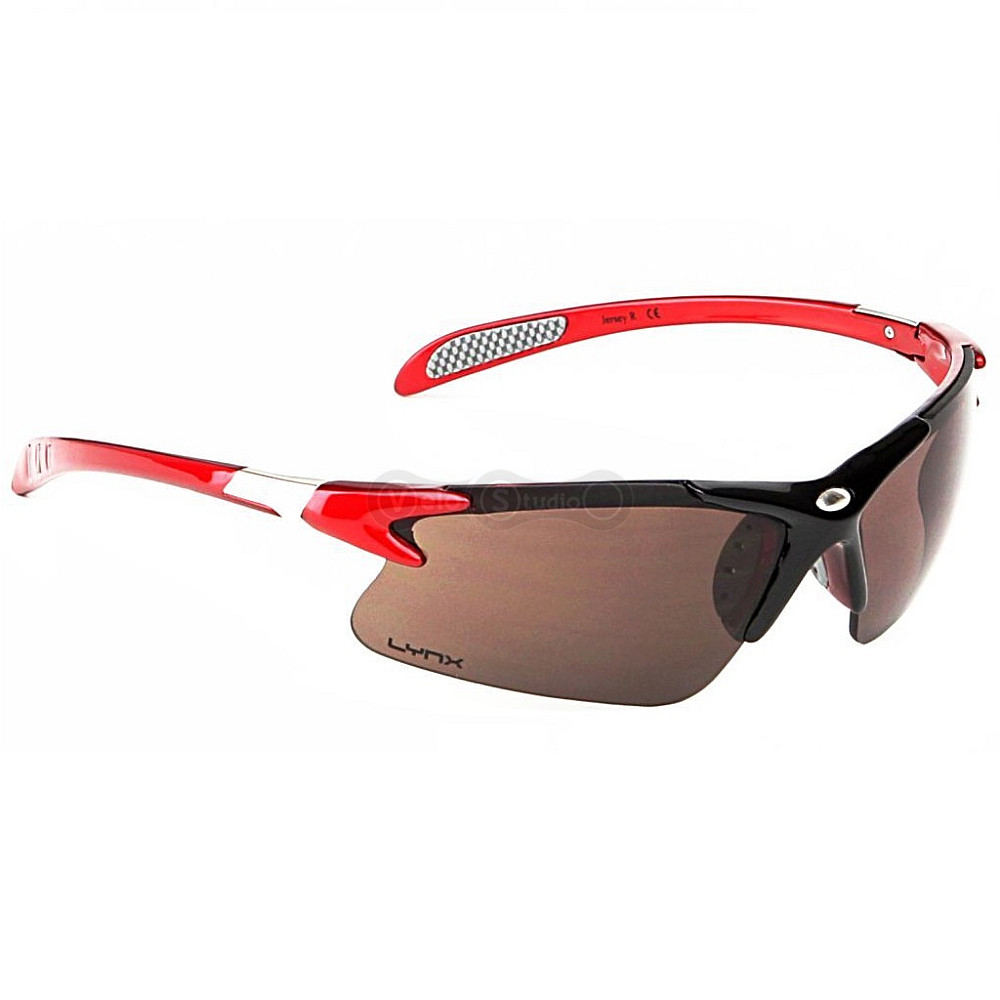 Окуляри Lynx Jersey R Shiny Alu Red Middle змінні лінзи, UV400