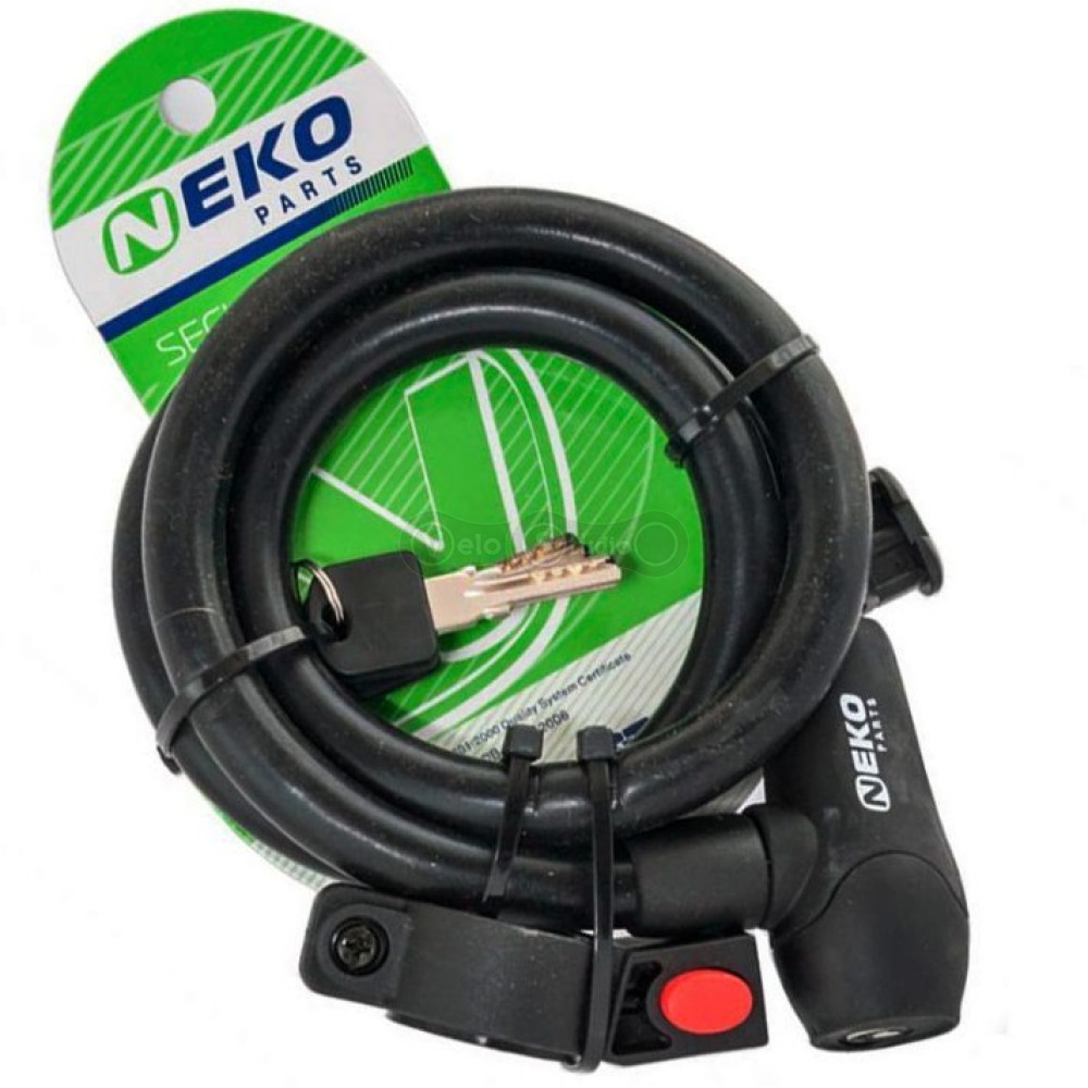 Замок NEKO-576 спіраль 15x1000 мм + 2 ключі