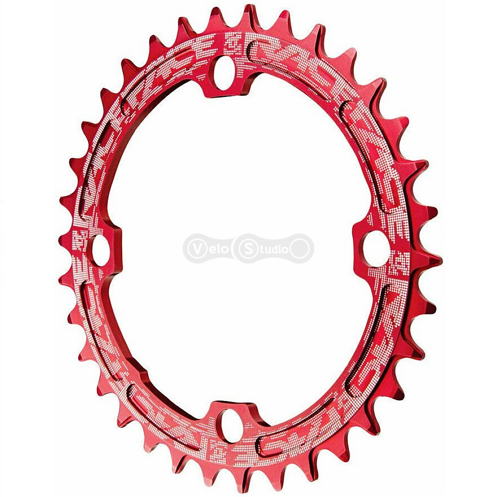Звезда шатунов Race Face NARROW WIDE 38T красная 10-12 скоростей
