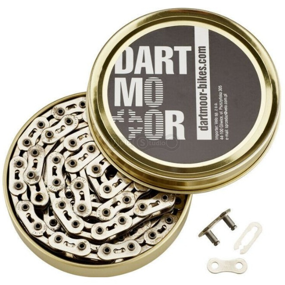 Цепь Dartmoor Core Single Speed Silver 3/32 дюйма