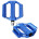 Педали Shimano PD-EF202 Blue алюминиевые Педали Shimano PD-EF202 Blue алюминиевые