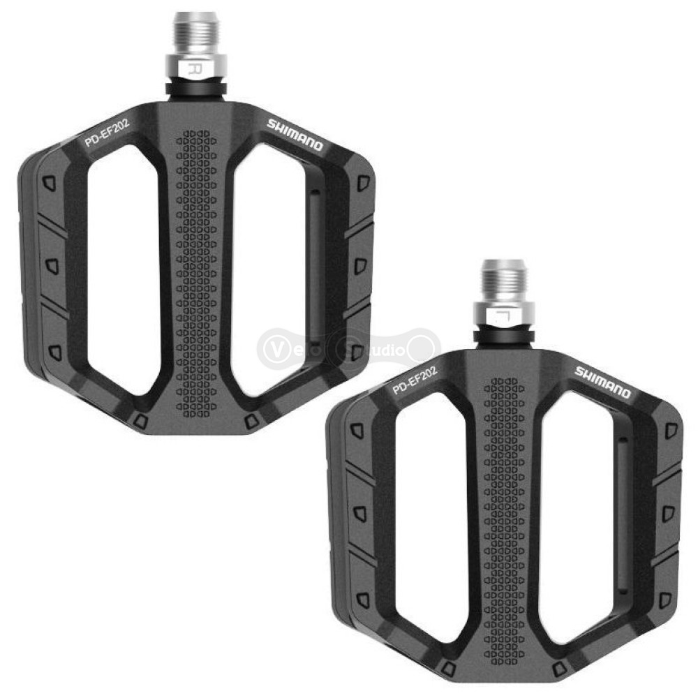 Педалі Shimano PD-EF202 Black алюмінієві