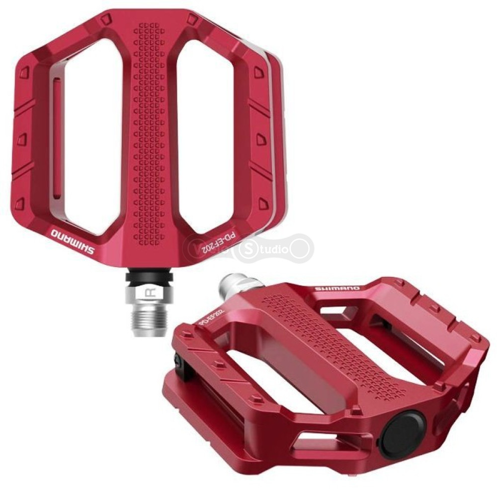 Педали Shimano PD-EF202 Red алюминиевые
