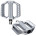Педалі Shimano PD-EF202 Silver алюмінієві