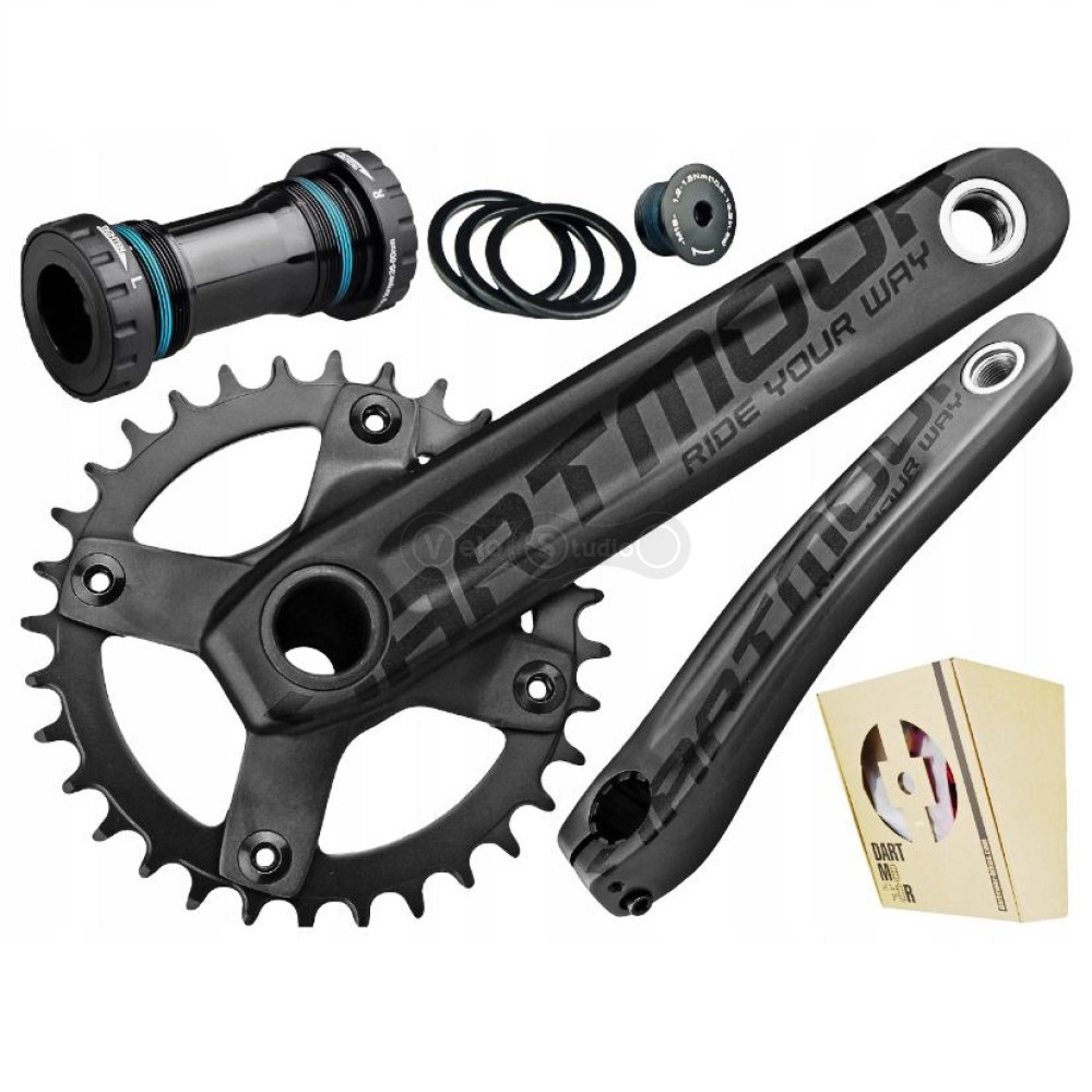 Шатуны Dartmoor MTB ROCK V.2 32T 175 мм Black