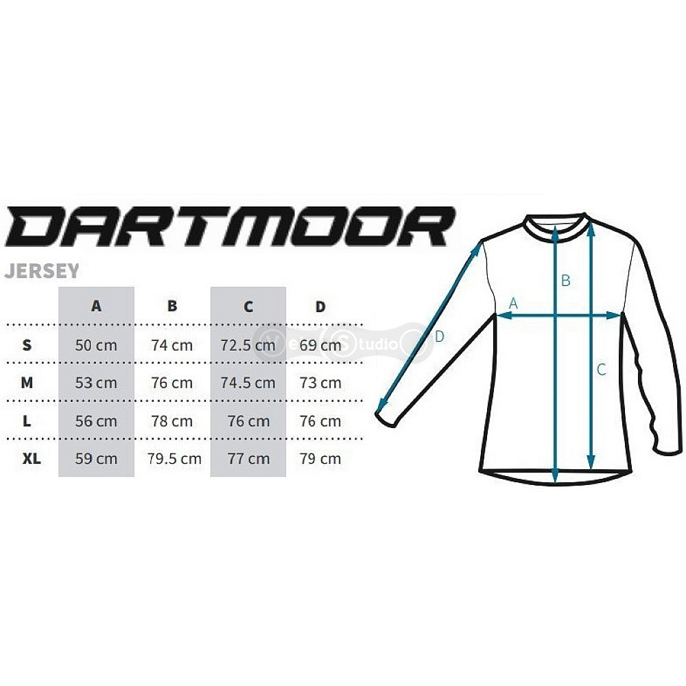 Джерси Datrmoor Woods Long Graphite Grey размер M