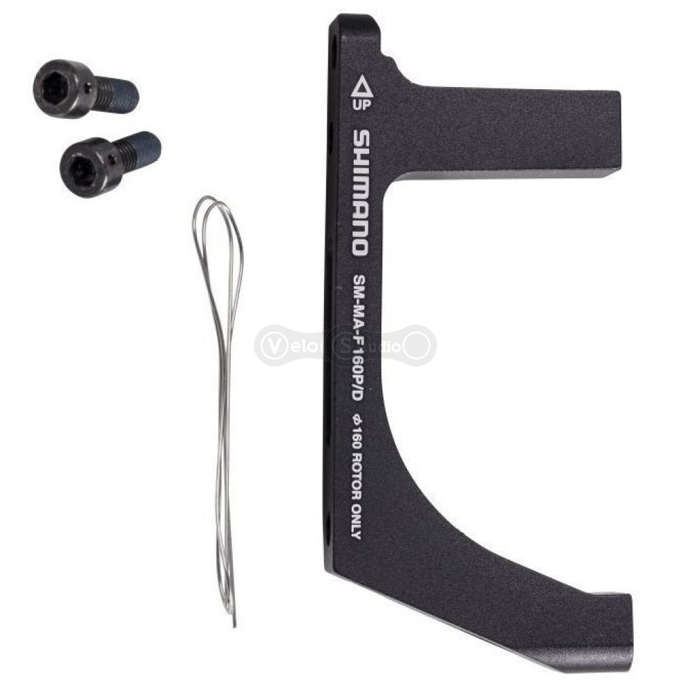 Адаптер (переходник) Shimano передний SM-MA-F160PDA с болтами