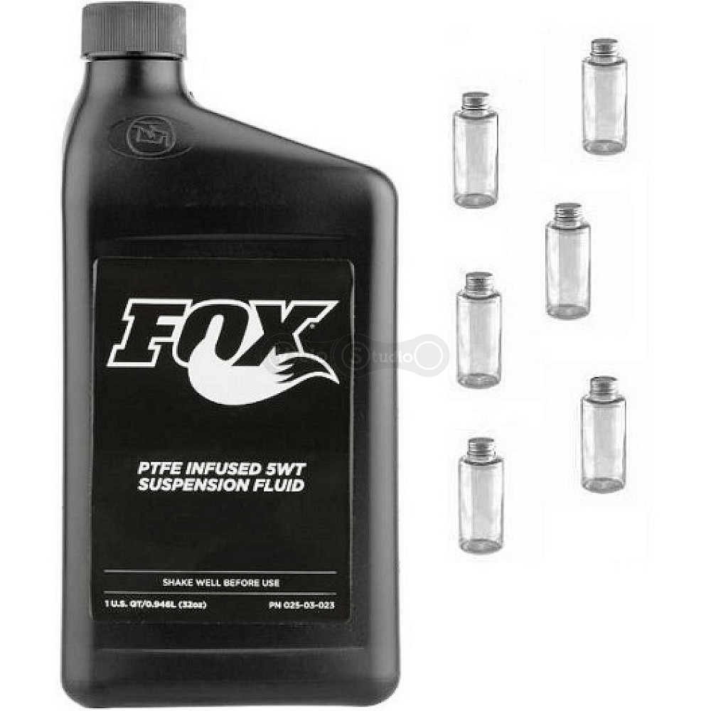 Масло FOX Suspension Fluid 5 wt Teflon Infused 100 мл на разлив