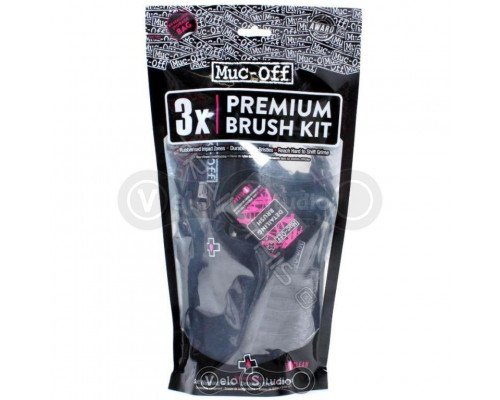 Набор щёток Muc-Off Premium Brush Kit (3 штуки)