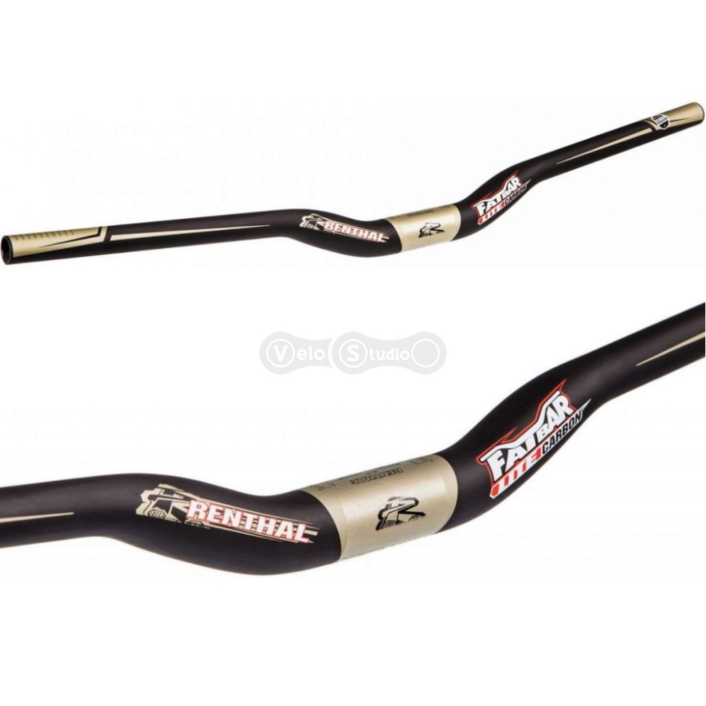 Руль MTB Renthal 35 mm Fatbar Carbon 40 мм подъём Black