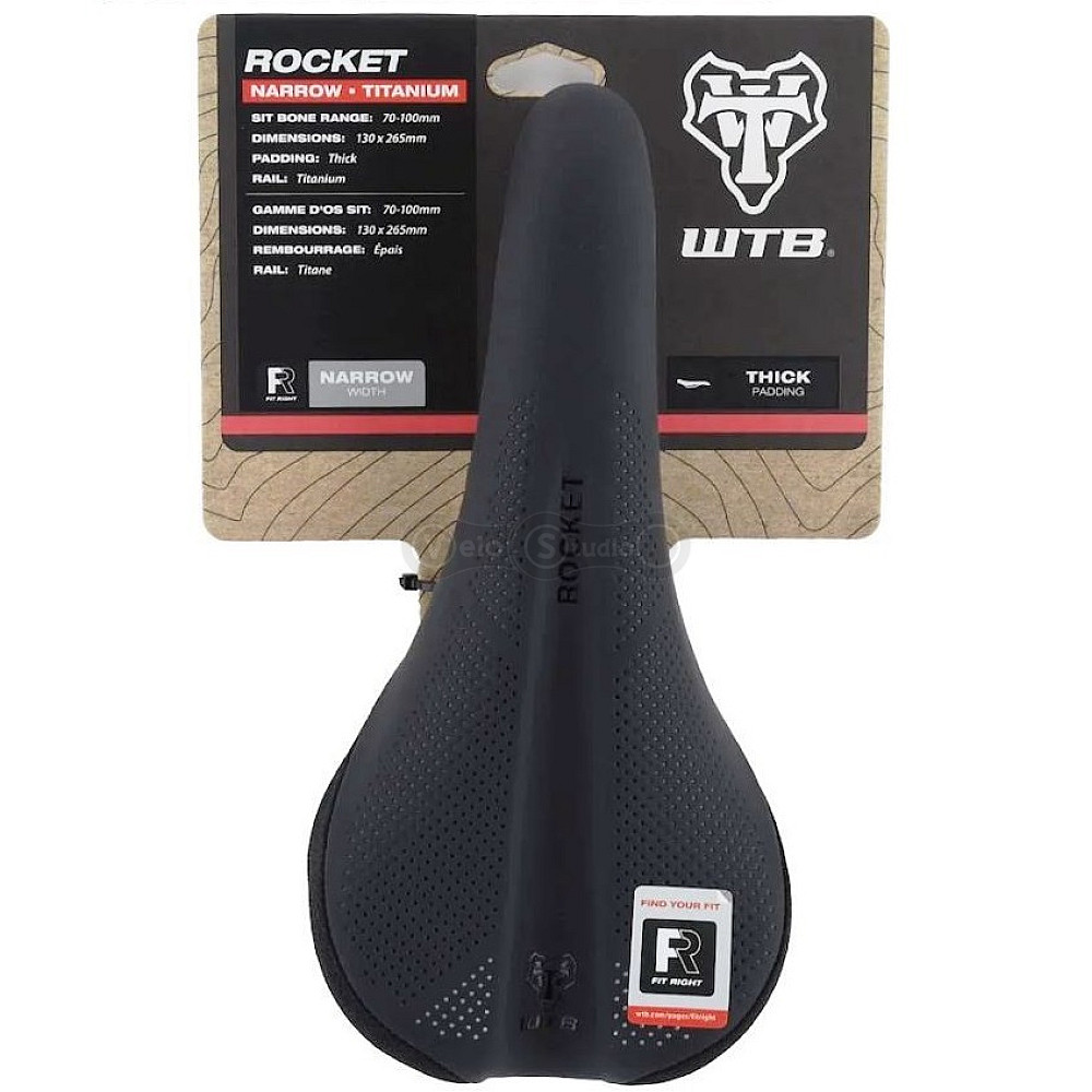 Седло WTB Rocket Titanium Narrow