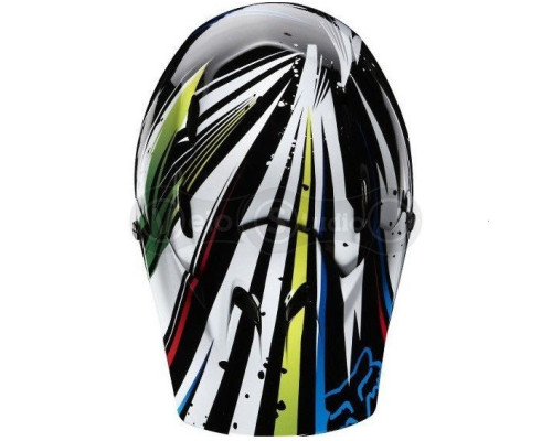 Велосипедный шлем FOX Rampage White Blue XL (61-62 см)