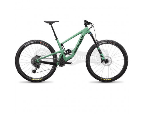 Велосипед Santa Cruz Megatower 1.0 C 29 дюймов FS Green L карбон