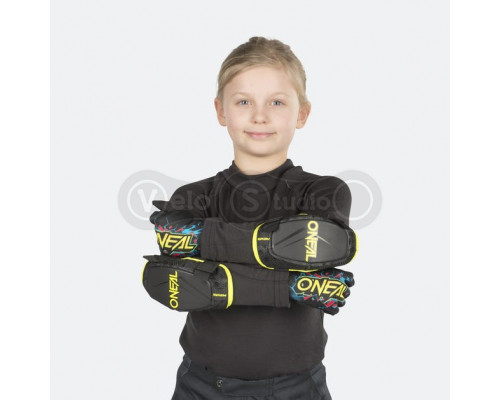 Дитячі налокітники O’Neal PeeWee Elbow Guard Neon Yellow розмір M/L