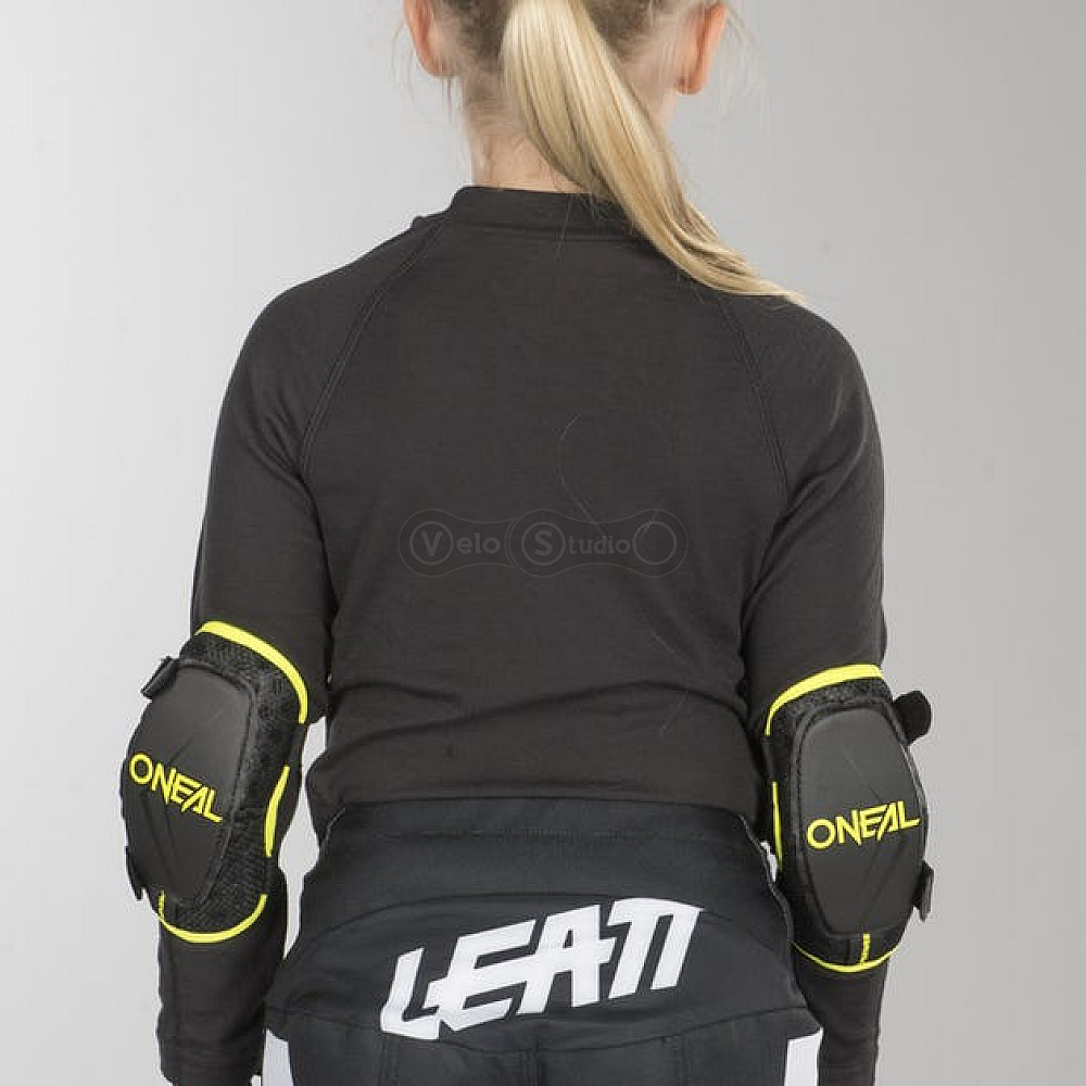Детские налокотники O’Neal PeeWee Elbow Guard Neon Yellow размер XS/S