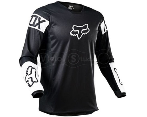 Джерси FOX 180 REVN Jersey Black White размер L