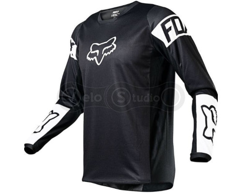 Джерси FOX 180 REVN Jersey Black White размер L