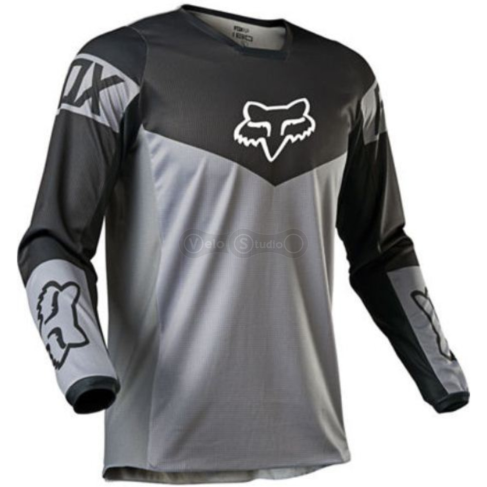 Джерсі FOX 180 REVN Jersey Steel Gray розмір L