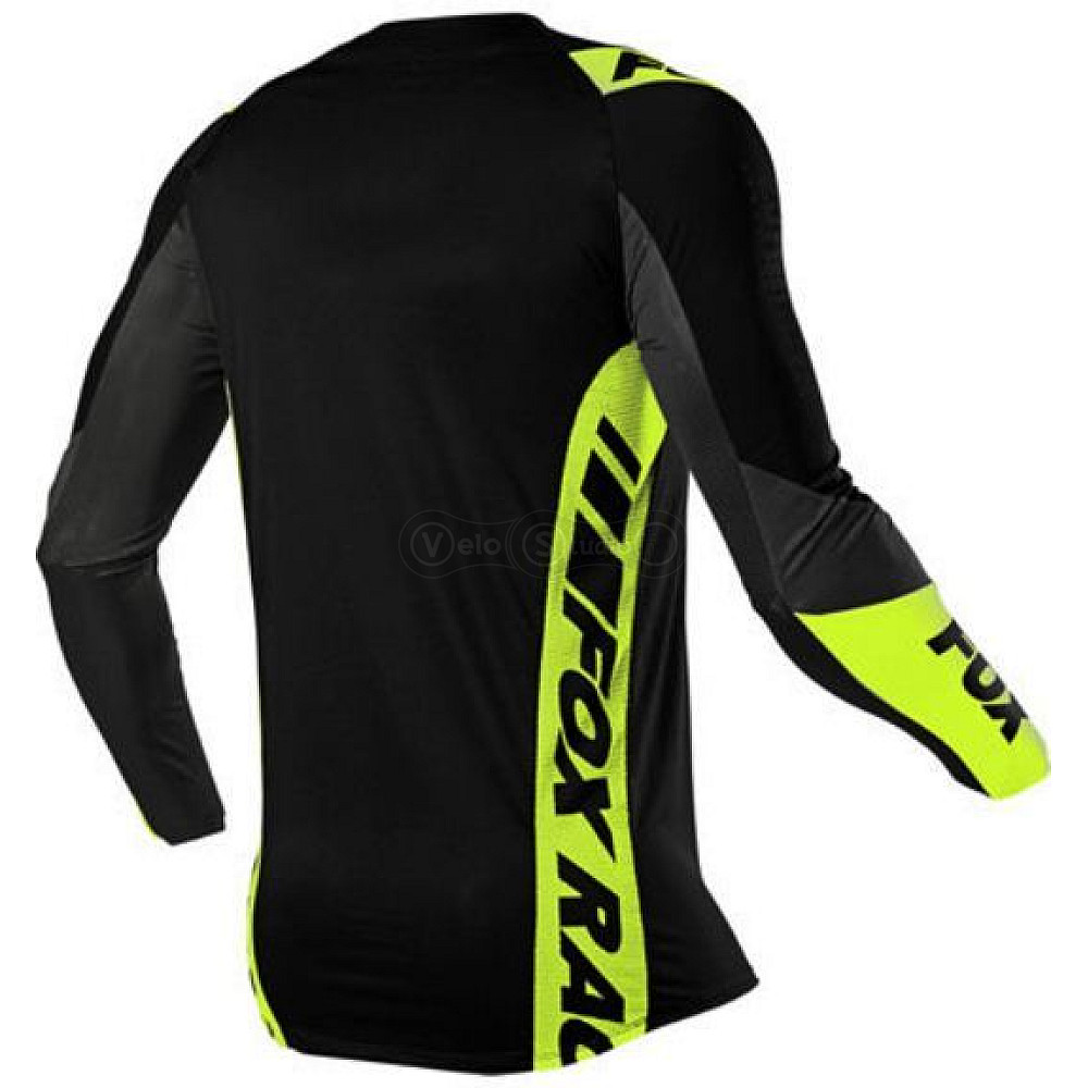 Джерси FOX Flexair Mach One Jersey Black Yellow размер M