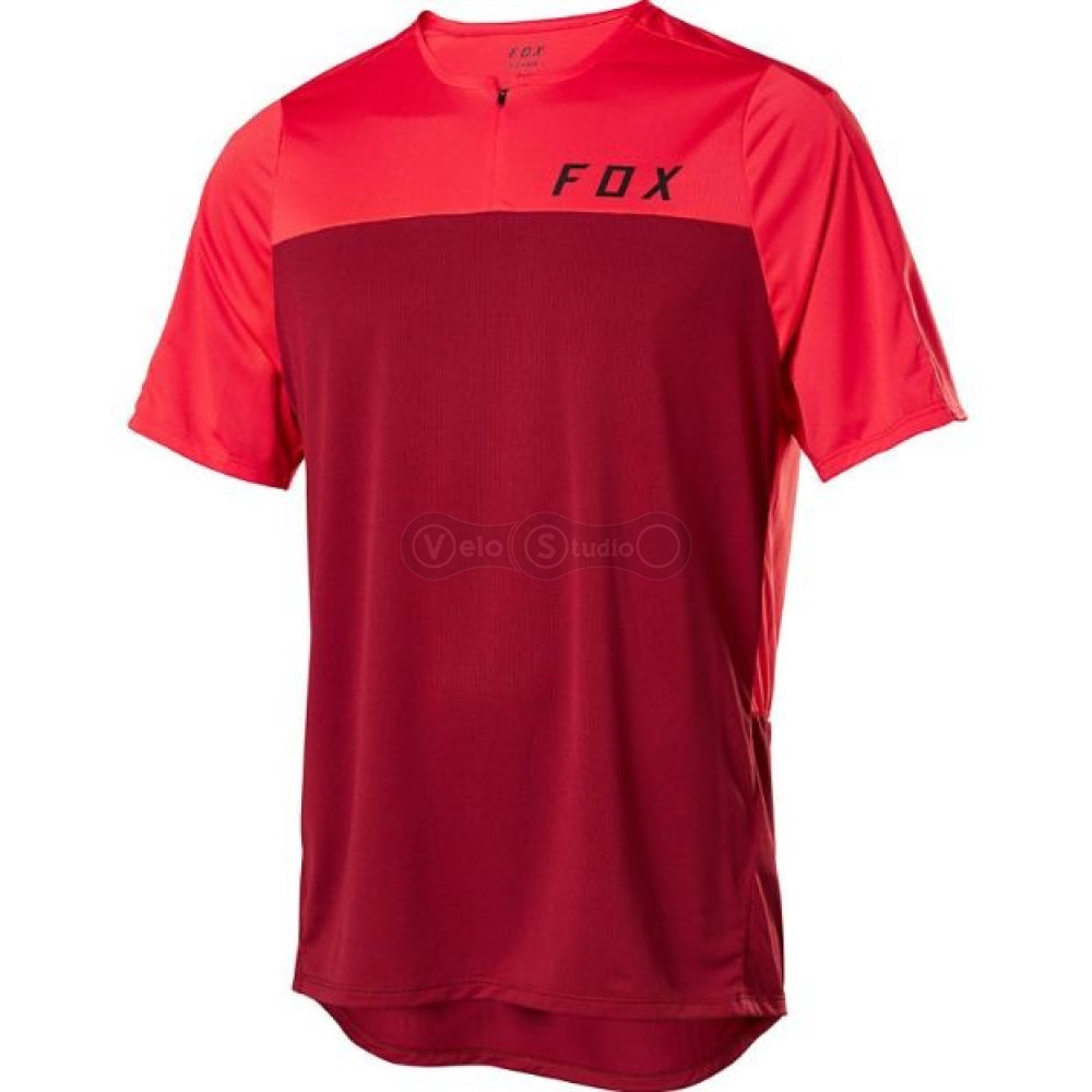 Джерси FOX Flexair ZIP SS Jersey Moss
