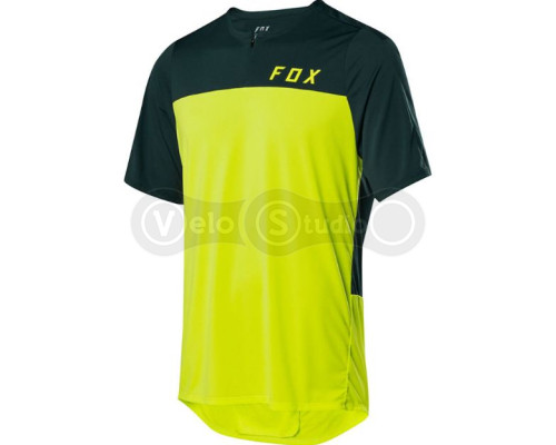 Джерсі FOX Flexair ZIP SS Jersey FLO YLW