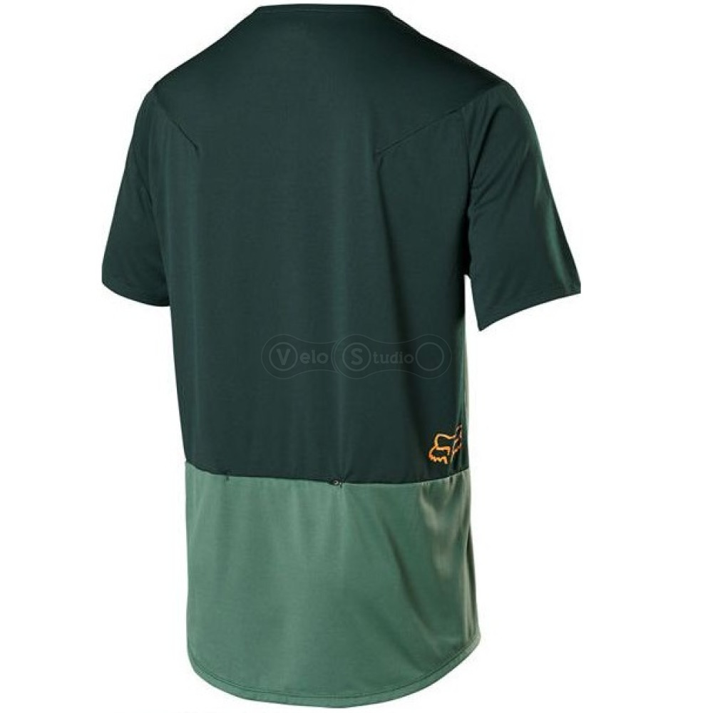 Джерси FOX Flexair ZIP SS Jersey Moss