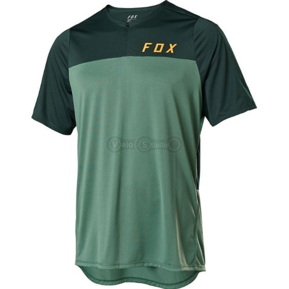 Джерси FOX Flexair ZIP SS Jersey Moss