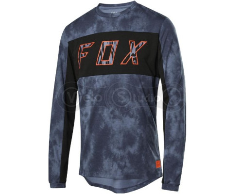 Джерси FOX Ranger DR Elevated LS Jersey Blue Steel размер L