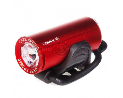 Фара ONRIDE Cub USB 200 Lum красная