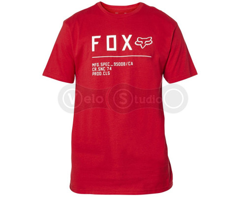 Футболка FOX Non Stop SS Premium Tee Red White размер M
