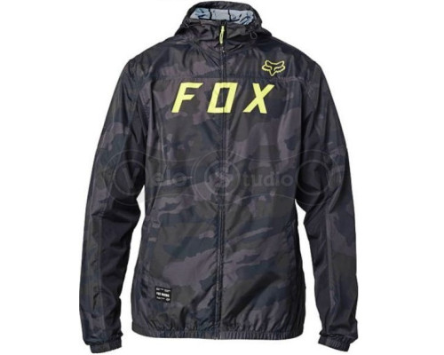 Куртка FOX Moth Camo Windbreaker Black Camo размер L