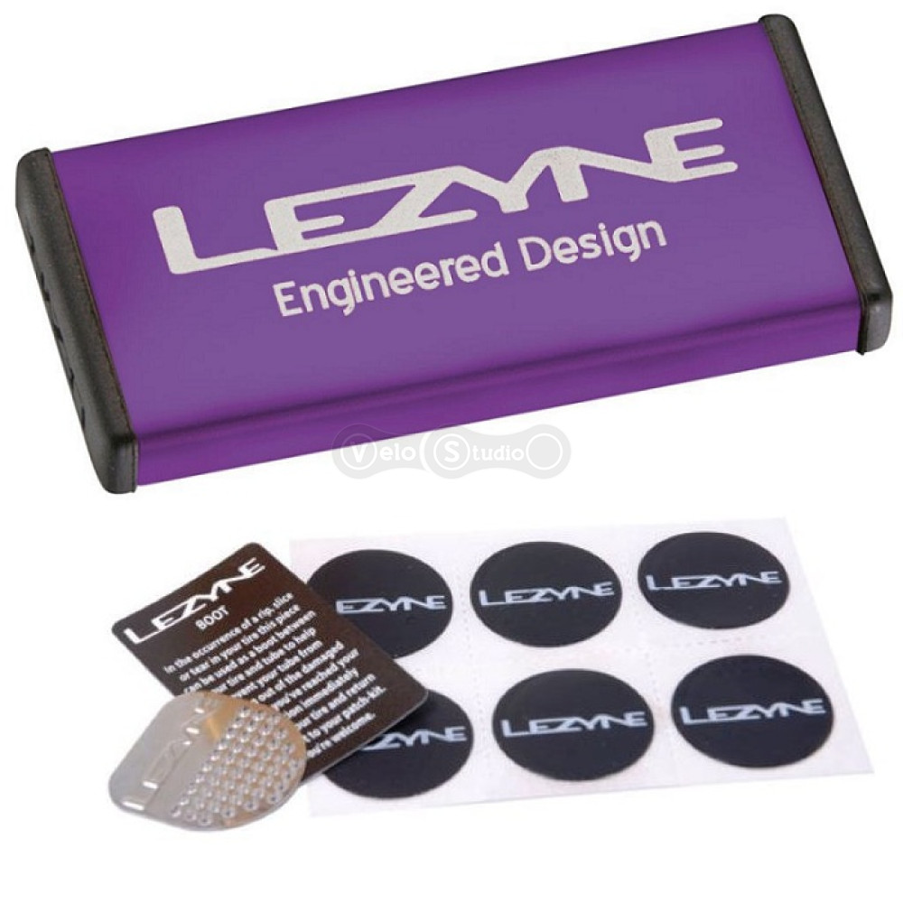 Набор самоклеющихся латок Lezyne Metal Kit Violet