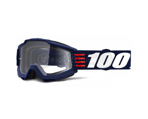 Очки-маска Ride 100% ACCURI Goggle Art Deco - Clear Lens