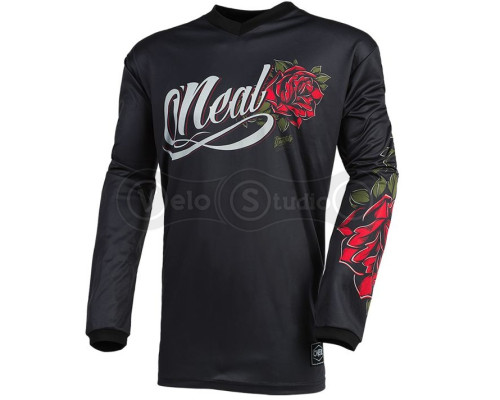 Вело джерси женская O`Neal Element Jersey Roses Black размер S