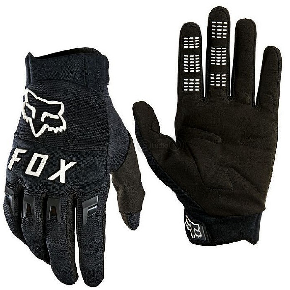 Детские перчатки FOX Dirtpaw Glove Black White размер YL