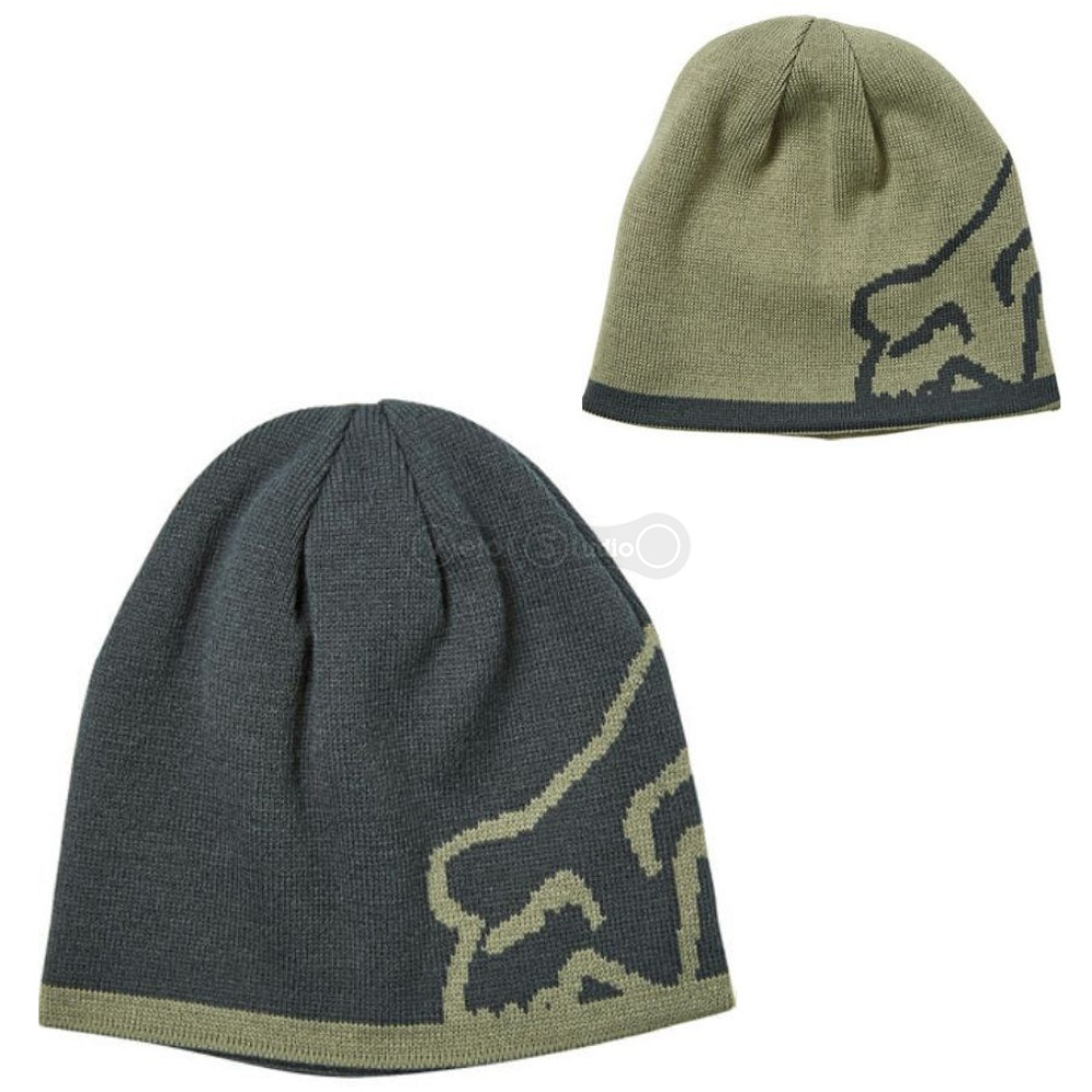 Шапка FOX Streamliner Beanie Emerald - акрил (двостороння)