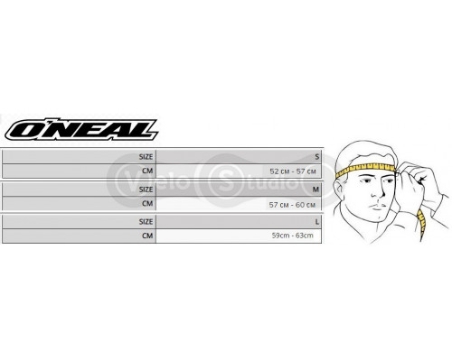 Вело шлем O`Neal Thunderball Solid Black размер S (52-57)