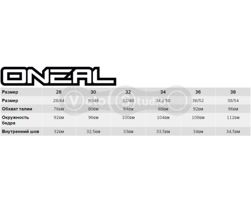 Вело шорти O`Neal All Mountain Mud Shorts Black розмір 32