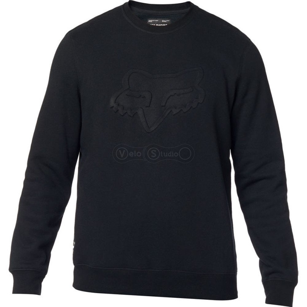 Толстовка FOX Refract DWR Crew Fleece Black размер L
